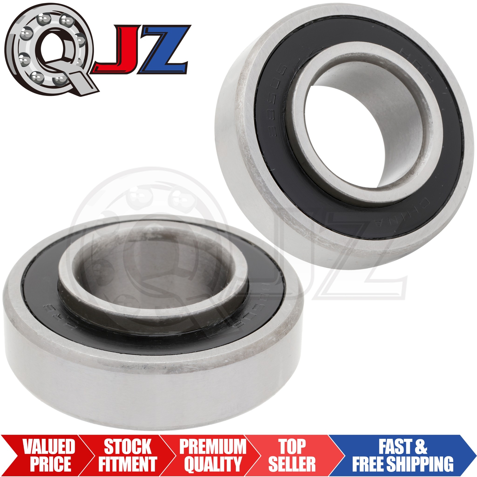 [Qty.2] 88506 Agricultural Equipment Ball Bearing [30mm ID x 62mm OD x 16mm W]
