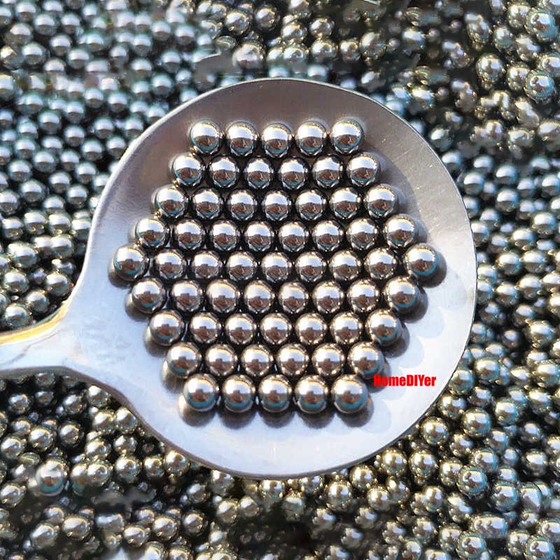 304 Stainless Steel Solid Ball Bearing Balls Metal Beads Diameter 1mm/1.5mm-10mm