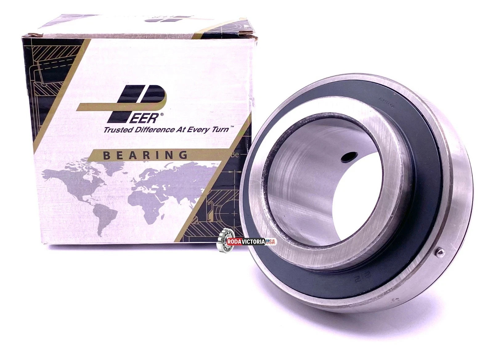 PEER UC212-36 A Insert Ball Bearing for Housings YAR212-204 2F 2 1/4″ Bore