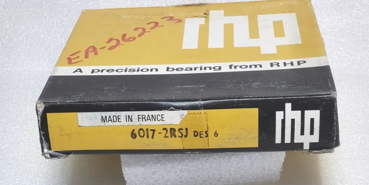 RHP 6017 2RS1 DEEP GR. BALL SINGLE ROW 85 x 130 x 22 mm
