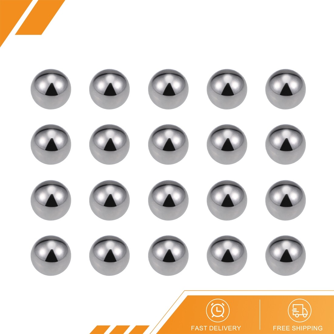 100pcs – 8mm Carbon Steel Bearing Balls Precision Balls