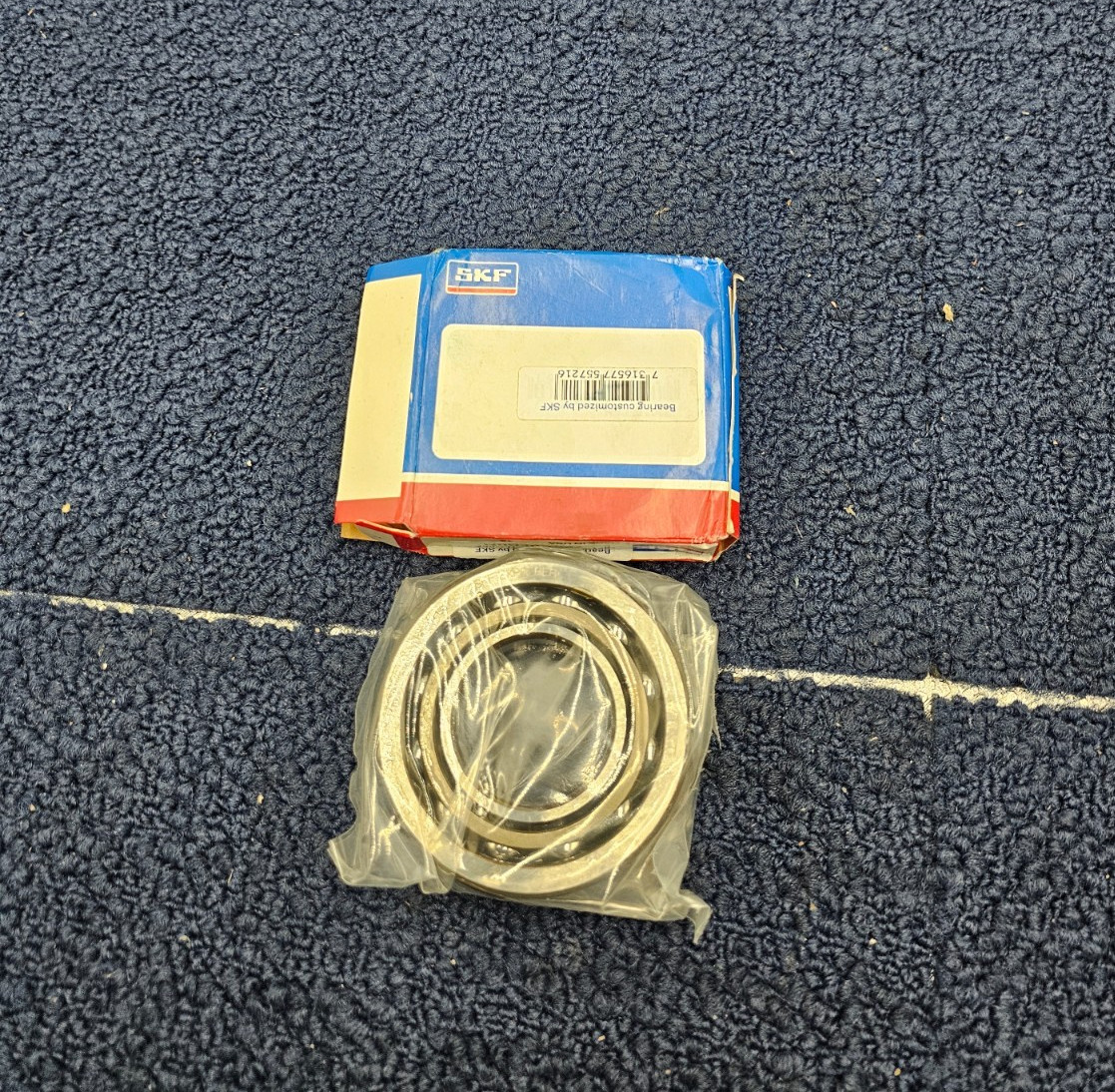 SKF 7207 BEGBM Single Row Angular Contact Ball Bearing 35mm x 72mm x 17mm