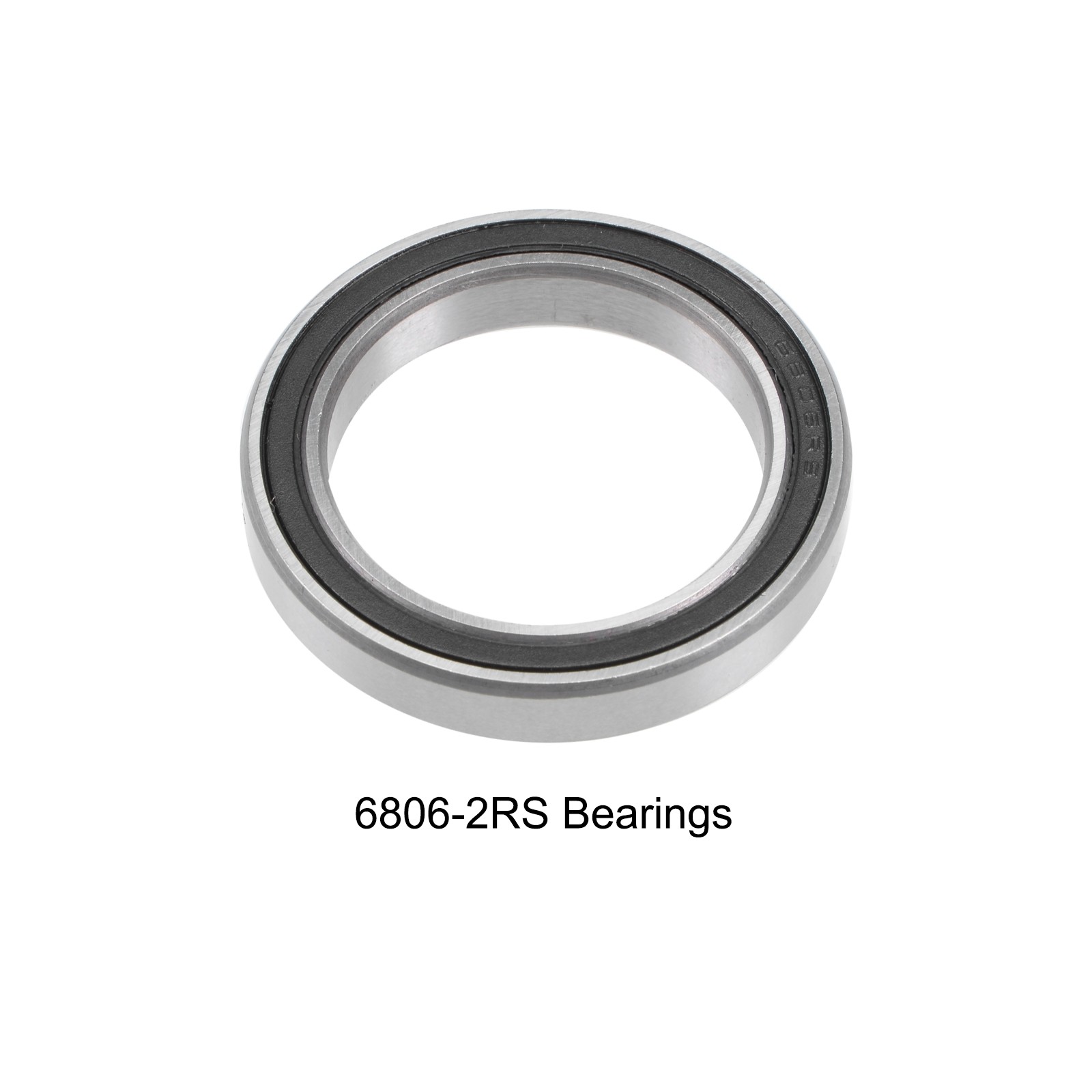 Deep Groove Ball Bearing 6806-2RS 30x42x7mm 1Pcs Chromium Steel Double Sealed