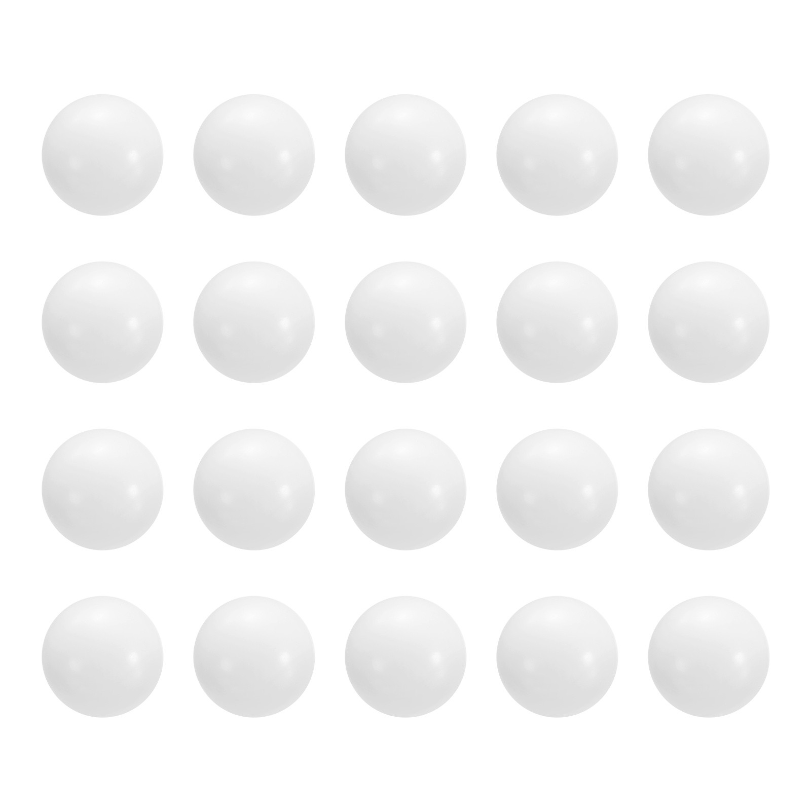 100Pcs, POM Bearing Balls 1/2″ 12.7mm Solid Plastic Bearing Ball