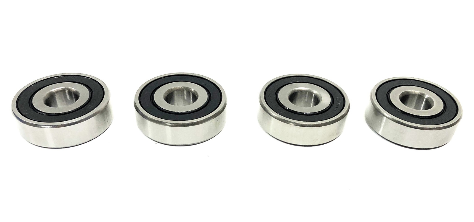 Unbranded Double Row Angular Contact Ball Bearing 1/2 C3 5203-2RS [Lot of 4] NOS