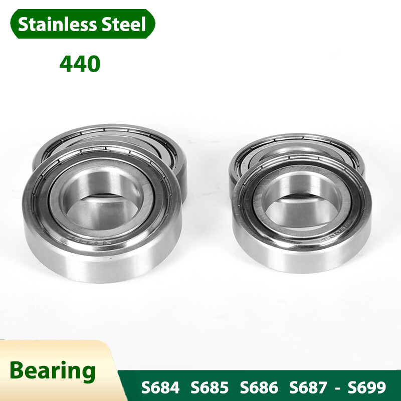 440 Stainless Steel Deep Groove Ball Bearings S684 S685 S686 S687 – S699