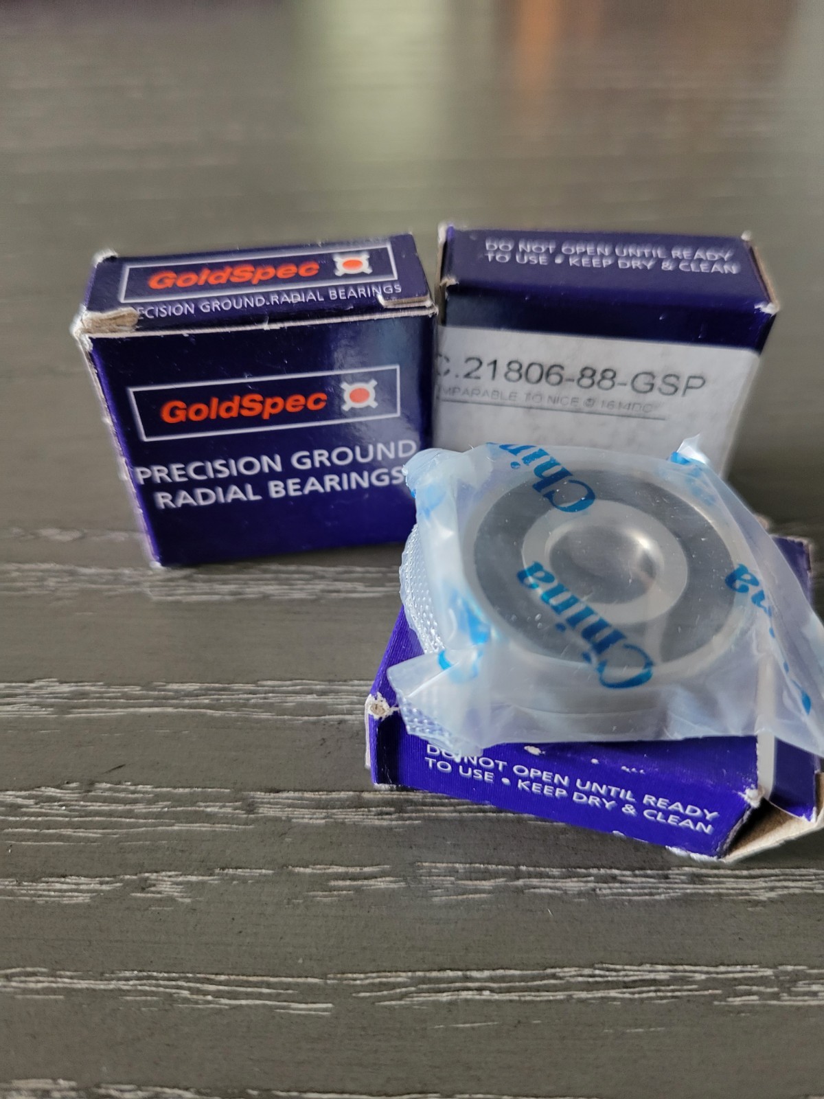 GoldSpec Precision Ground Radial Bearings – GBC.21806-88-GSP