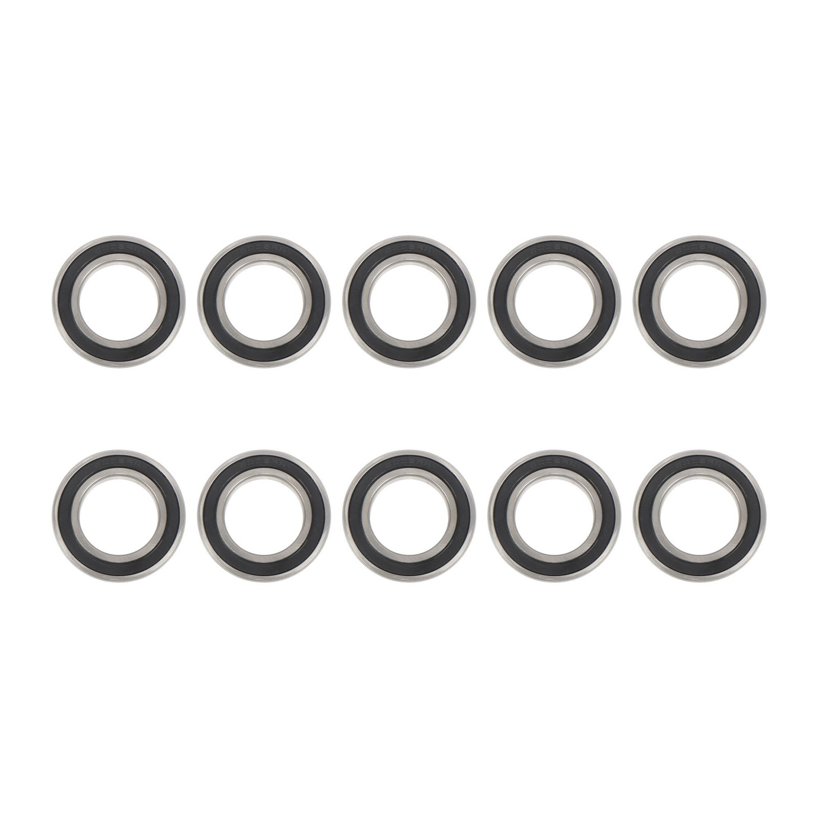 6008-2RS Deep Groove Bearings 10pcs 40x68x15mm Rubber Sealed Set