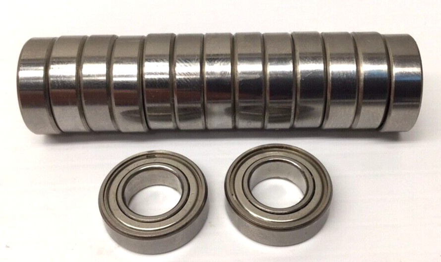 NMB L-1790ZZ Ball Bearing Double Shielded 9mm ID 17mm OD 5mm Width (Pack Of 15)