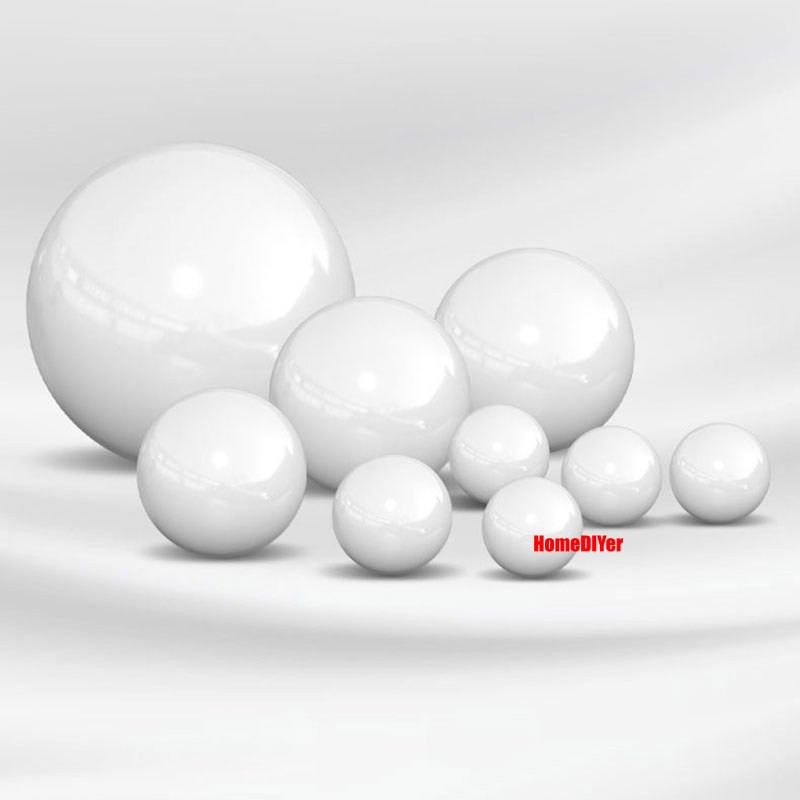 High Precision Zirconium Oxide Ceramic Bearing Balls ZRO2 Ball Diameter 1mm-30mm