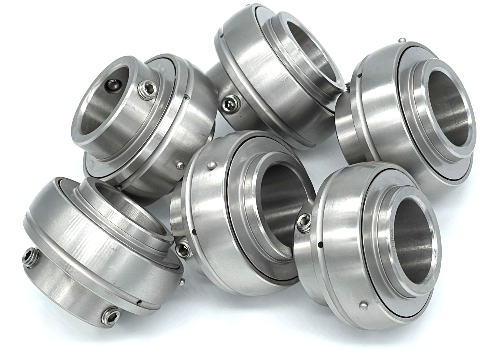 2PCS SUC205-16 D1 1″ Insert Stainless Bearing HI-SUN