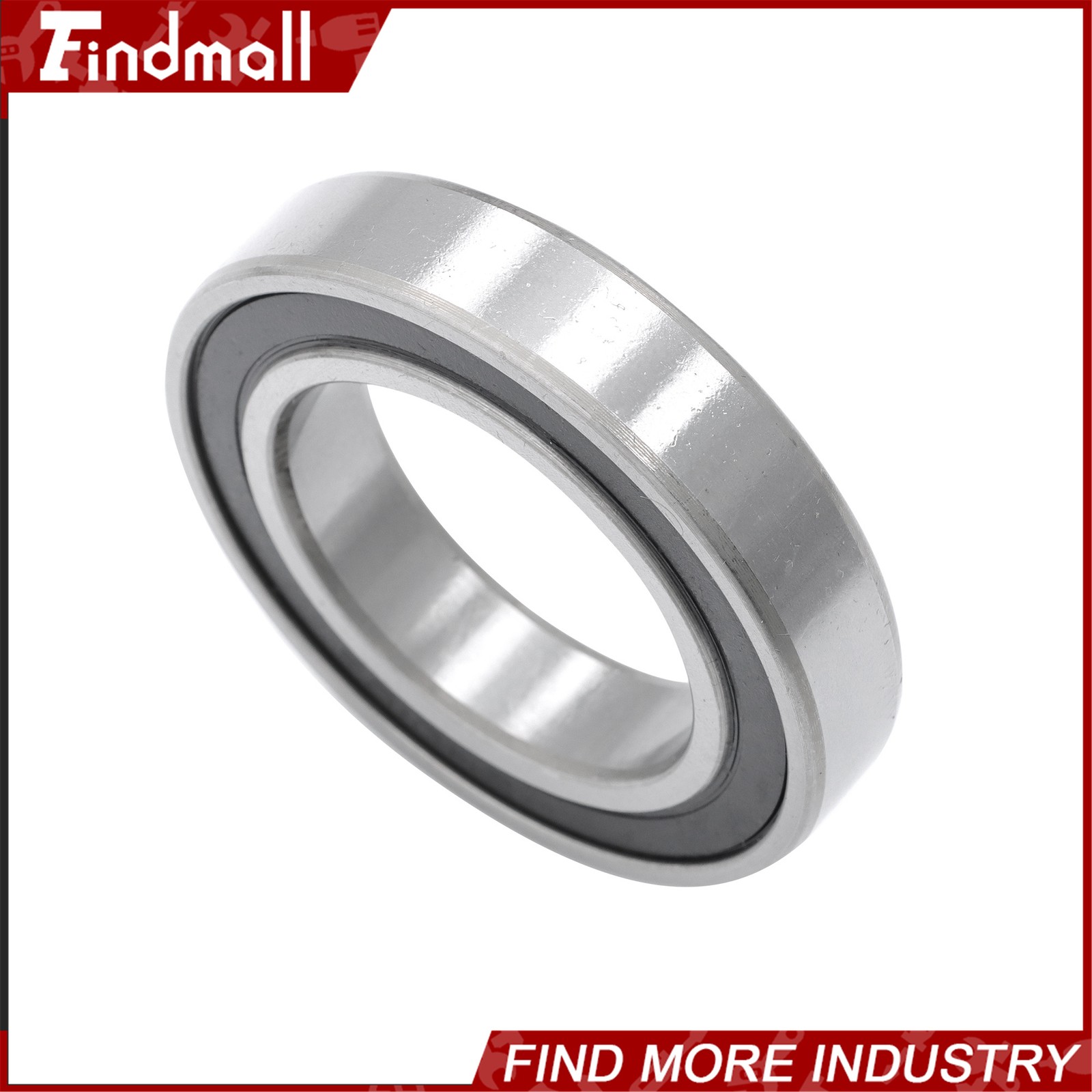 Findmall 6010-2RS Deep Groove Bearings 10pack 50x80x16mm Rubber Sealed Set