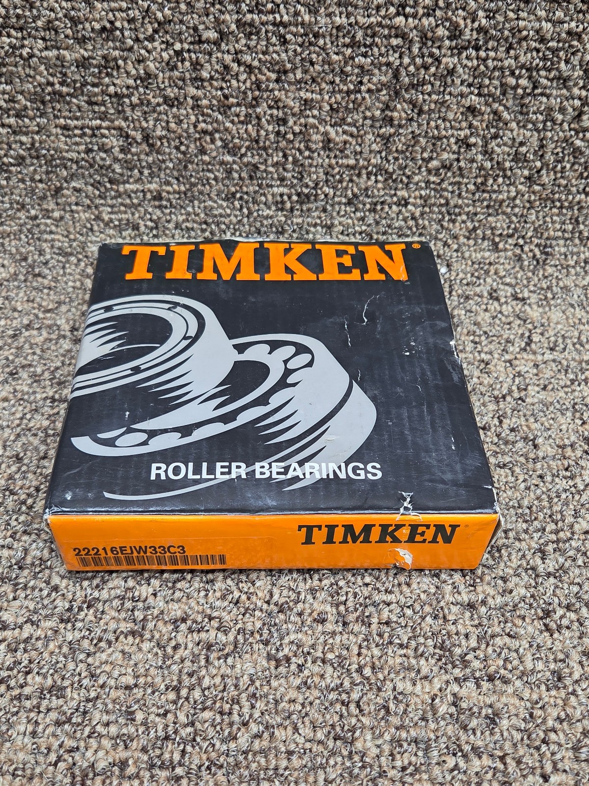NIB Timken Spherical Roller Bearing 22216EJW33C3