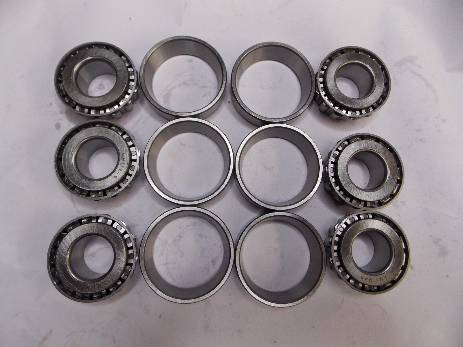 (6 SETS) LM11949 & LM11910 3/4″ TAPERED ROLLER BEARINGS SHIPS SAME DAY