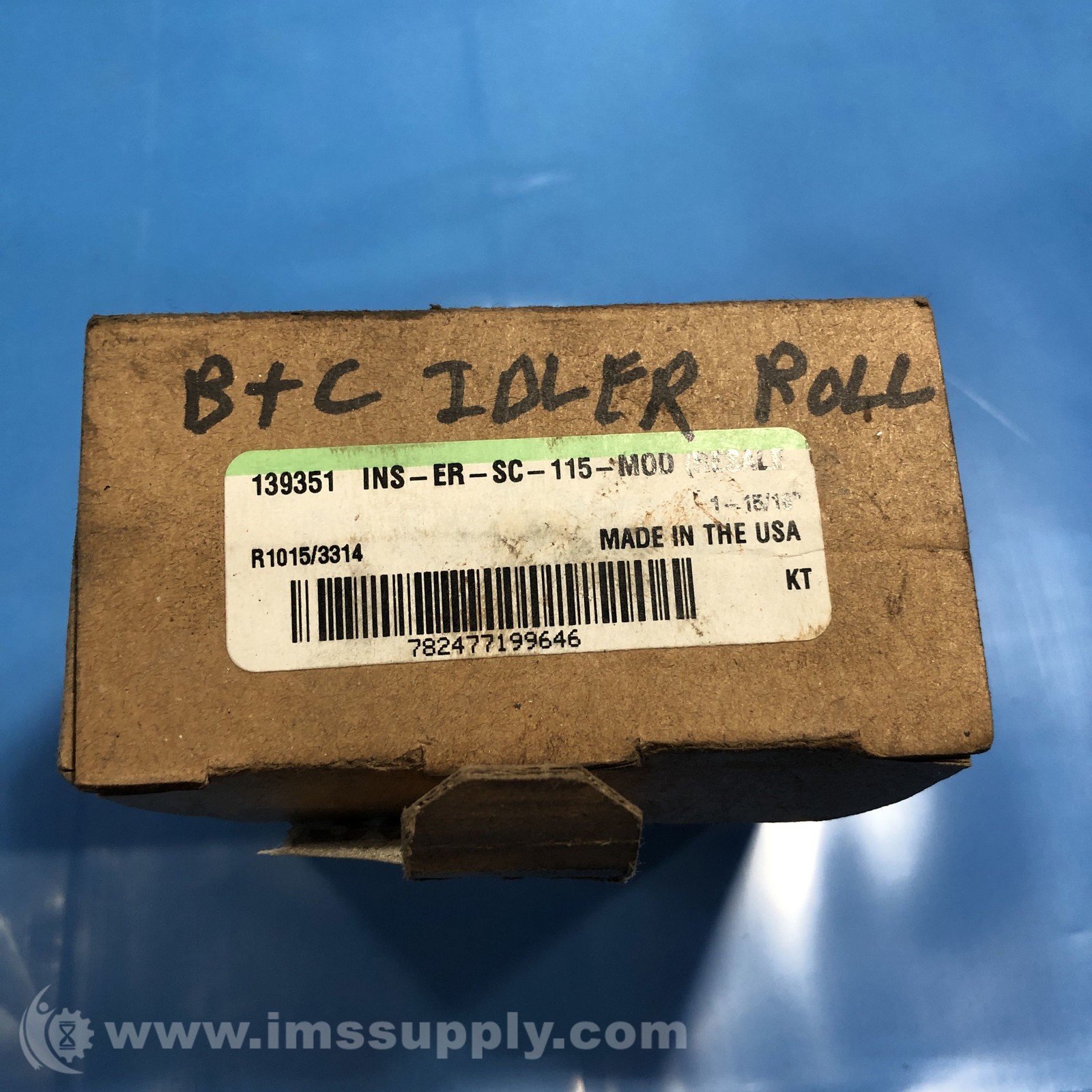 Dodge 139351 INS-ER-SC-115-MOD Ball Bearing Insert with Setscrew FNOB