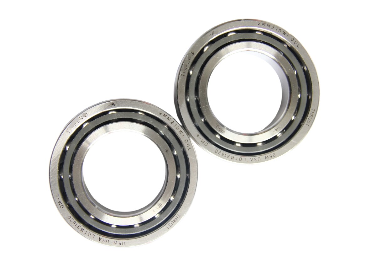 2x Super Precision Bearing Set for 2MM210WIDUL Timken Fafnir 2MM210WI DUL