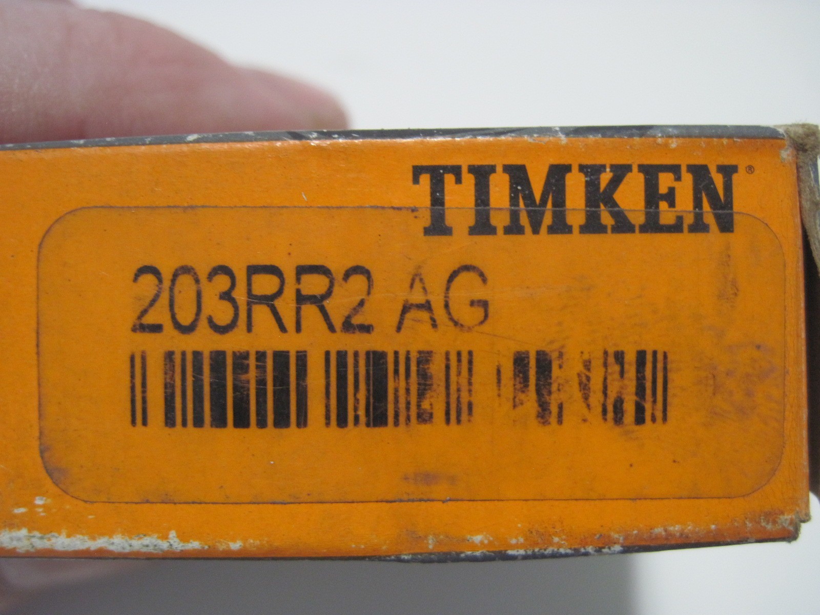 NOS Timken 203RR2 AG Radial Ball Bearing 0.6350″ ID 1.5750″ OD 0.720″ Wide