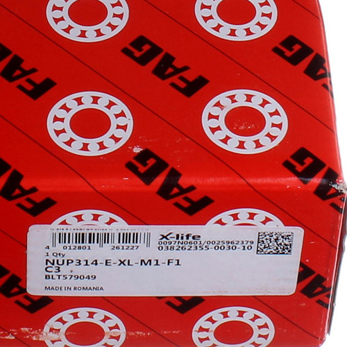 NUP314-E-XL-M1-F1-C3 FAG 70 x 150 x 35 mm CYL. ROLL. SINGLE ROW