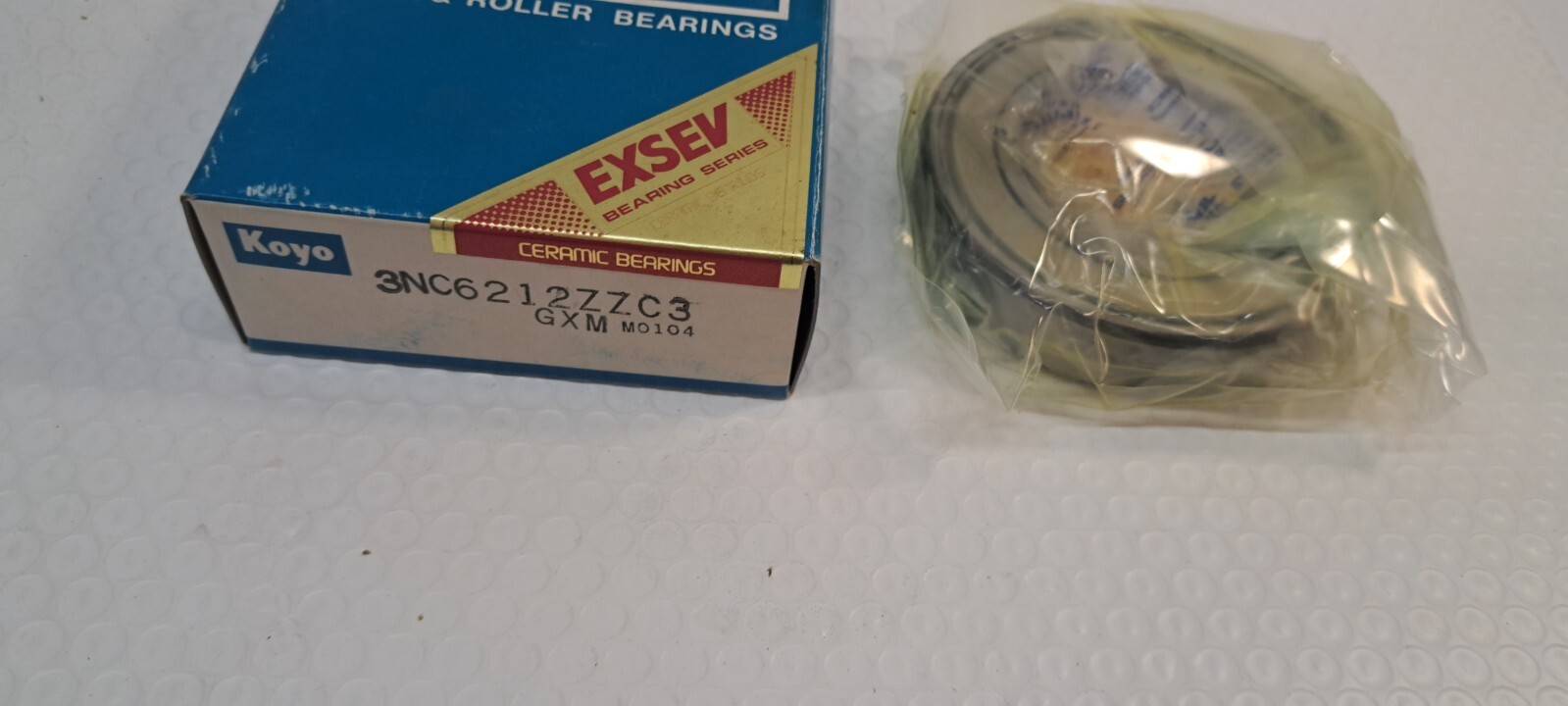 NOS Koyo 3NC6313ZZC3 GXM Ceramic Ball Bearings 65x140x33 Made In Japan