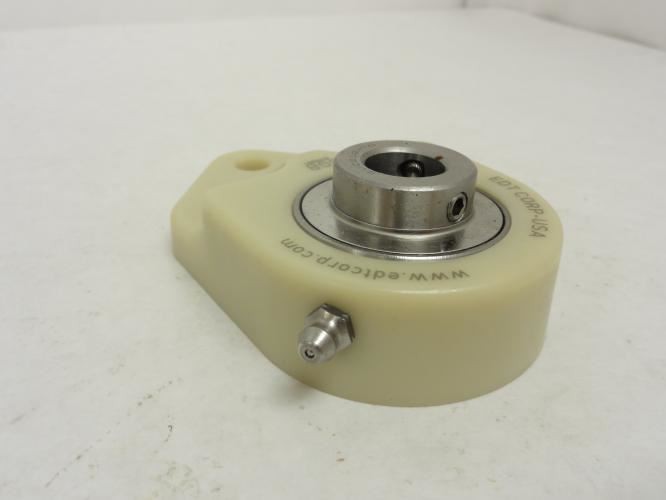 204093 New In Box; EDT ZY3GB8-5/8 SS Flange Bearing; 5/8″ID; 3-Bolt