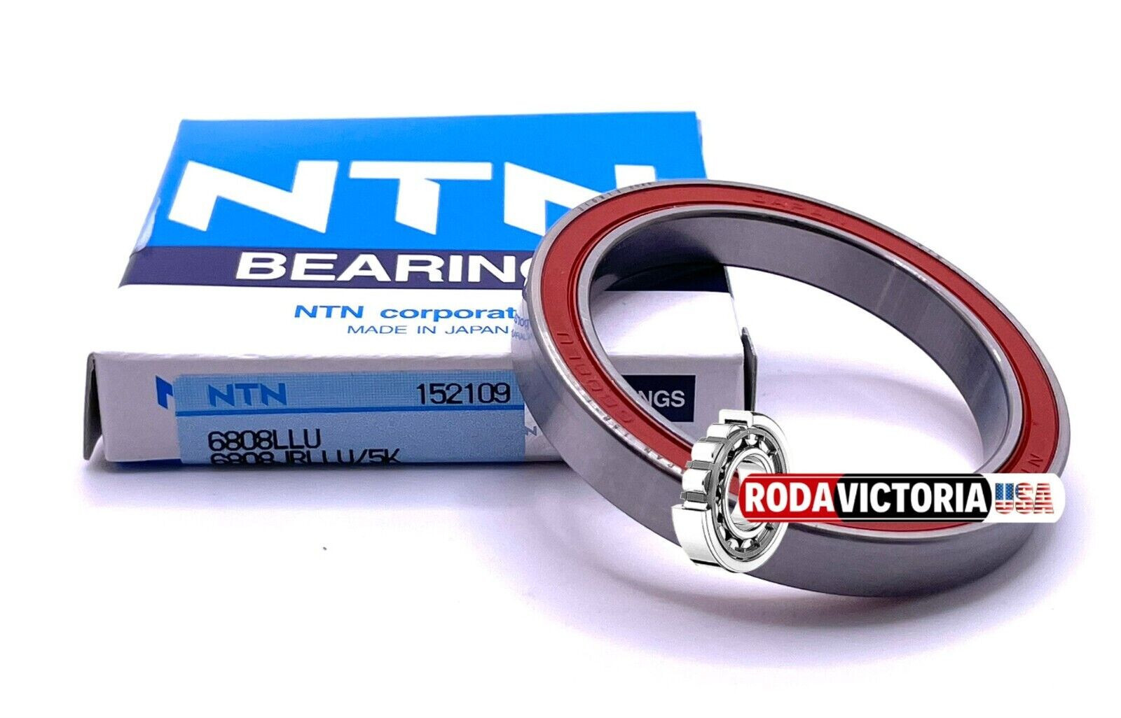 NTN JAPAN 6808 LLU/5k Deep Groove Ball Bearings 40x52x7mm. 61808 2RS