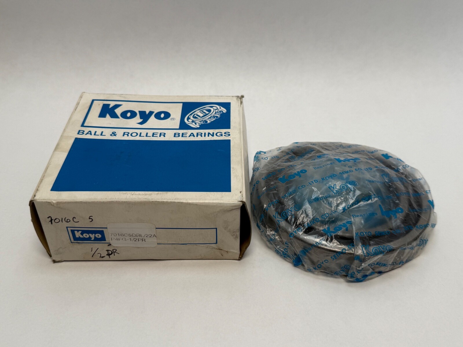 Koyo 7016C5DBL22AP4 Bearing 7016-C-5-DBL-22A-P4 7016C 75x115x20 mm