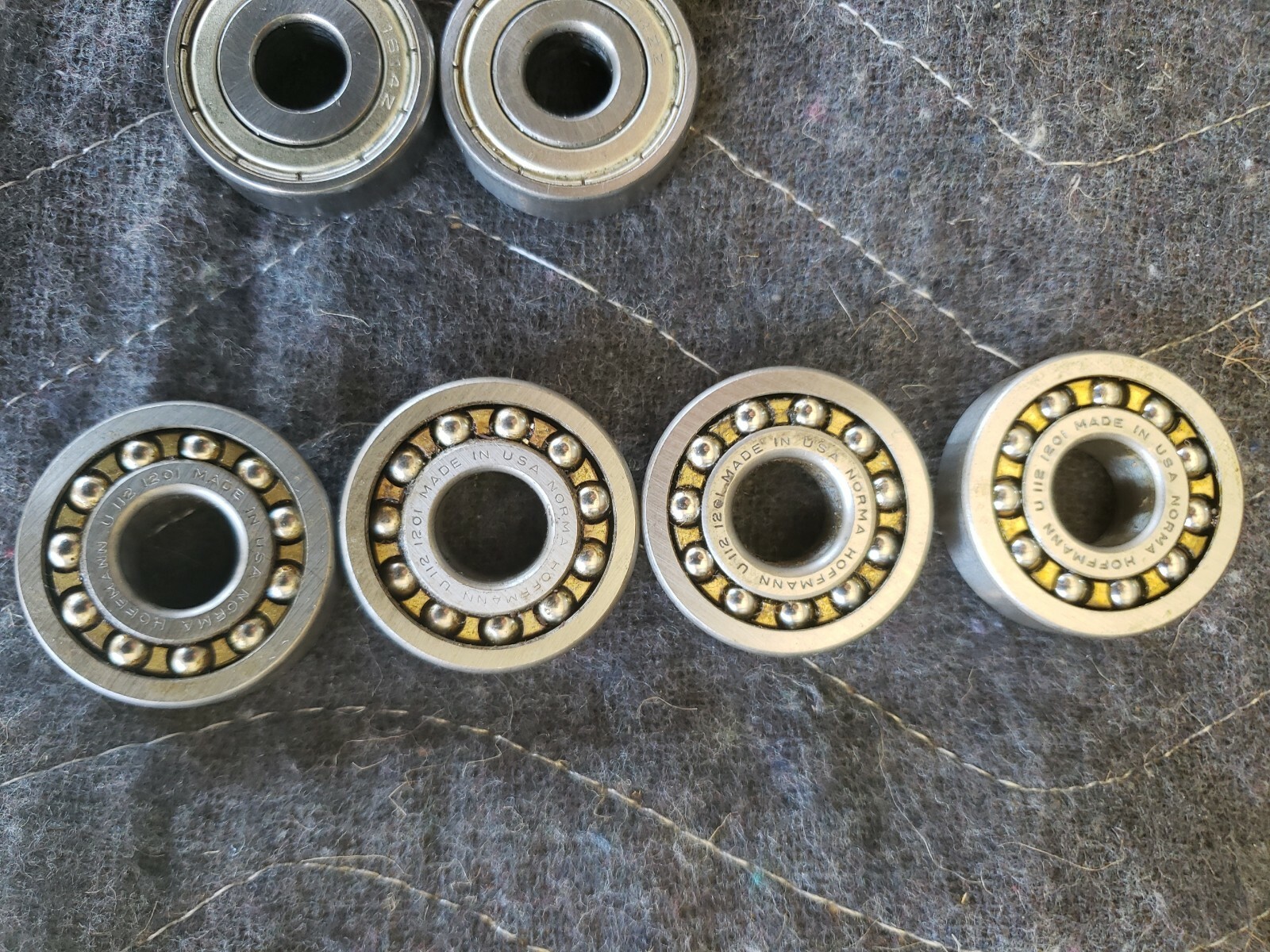 Norma Hoffman Bearing U-112 1201, KFL 1614Z, 1614ZZ, R8Z, FR8Z ☆Lot Sale☆