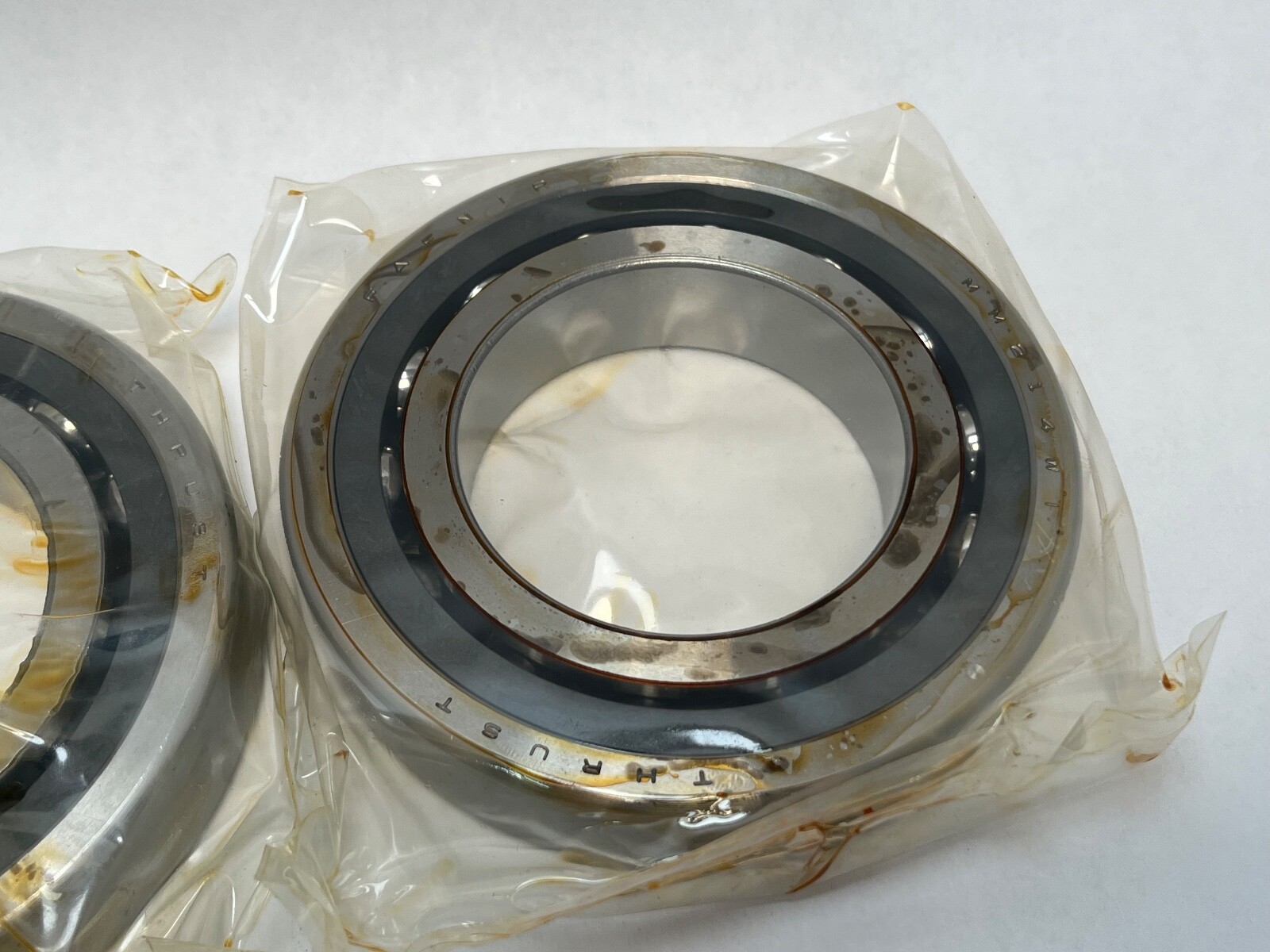 Fafnir 2MM214WI-DUH Bearing 70x125x24 mm 7214C 2-MM-214-WI-DUH USA 2 Pcs