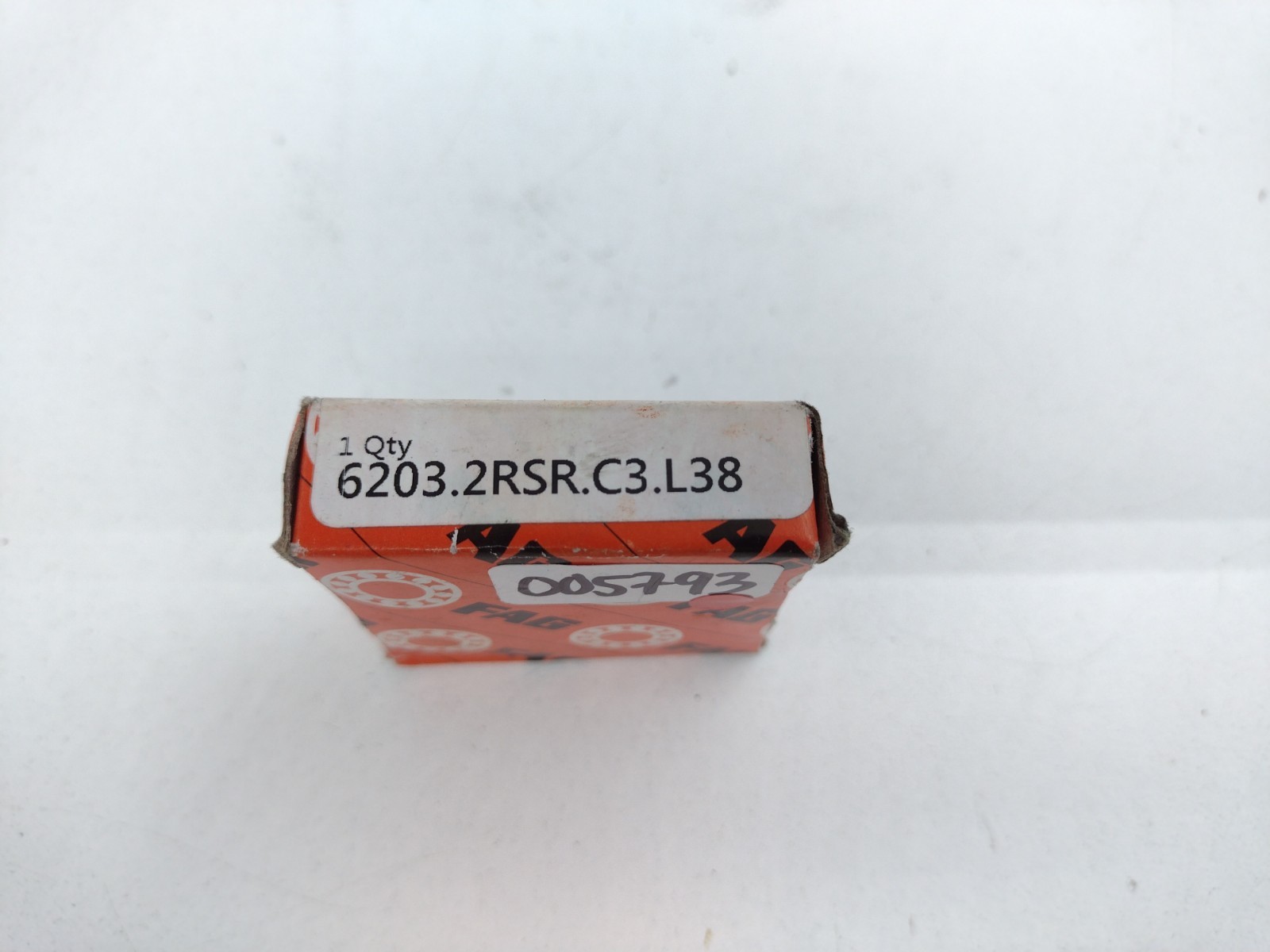 *** FAG 6203 2RSR C3 L38 Radial Deep Groove Ball Bearing 17 mm Bore