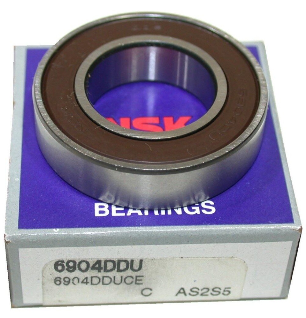 6904 DDU NSK DEEP GROOVE BEARINGS 20×37×9 Free Shipping & Return Metal