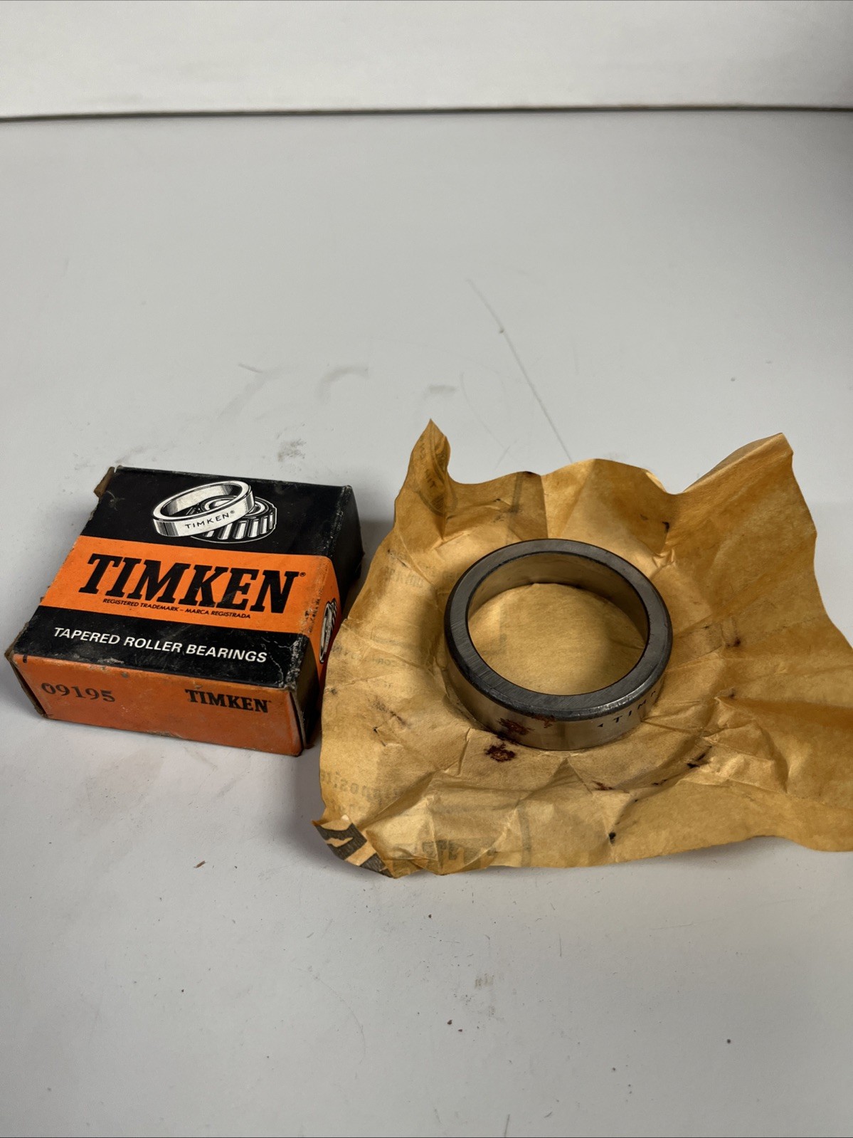 *** Timken 09195 Tapered Roller Bearing Cup 1.9380-inch OD