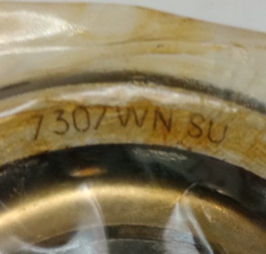 Fafnir 7307WN SU Angular Contact Ball Bearing 35X80X21mm 7307WN-SU