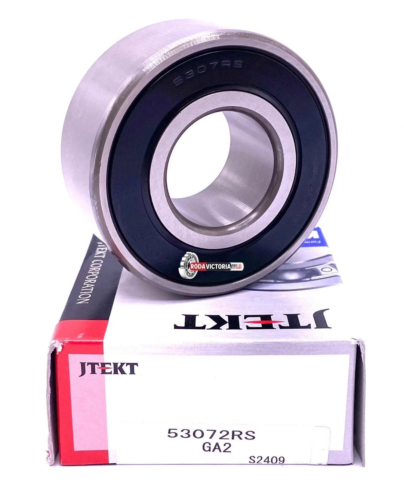 KOYO 5307 2RS Angular Contact Ball Bearing Rubber Sealed 3307 35x80x34.9 mm