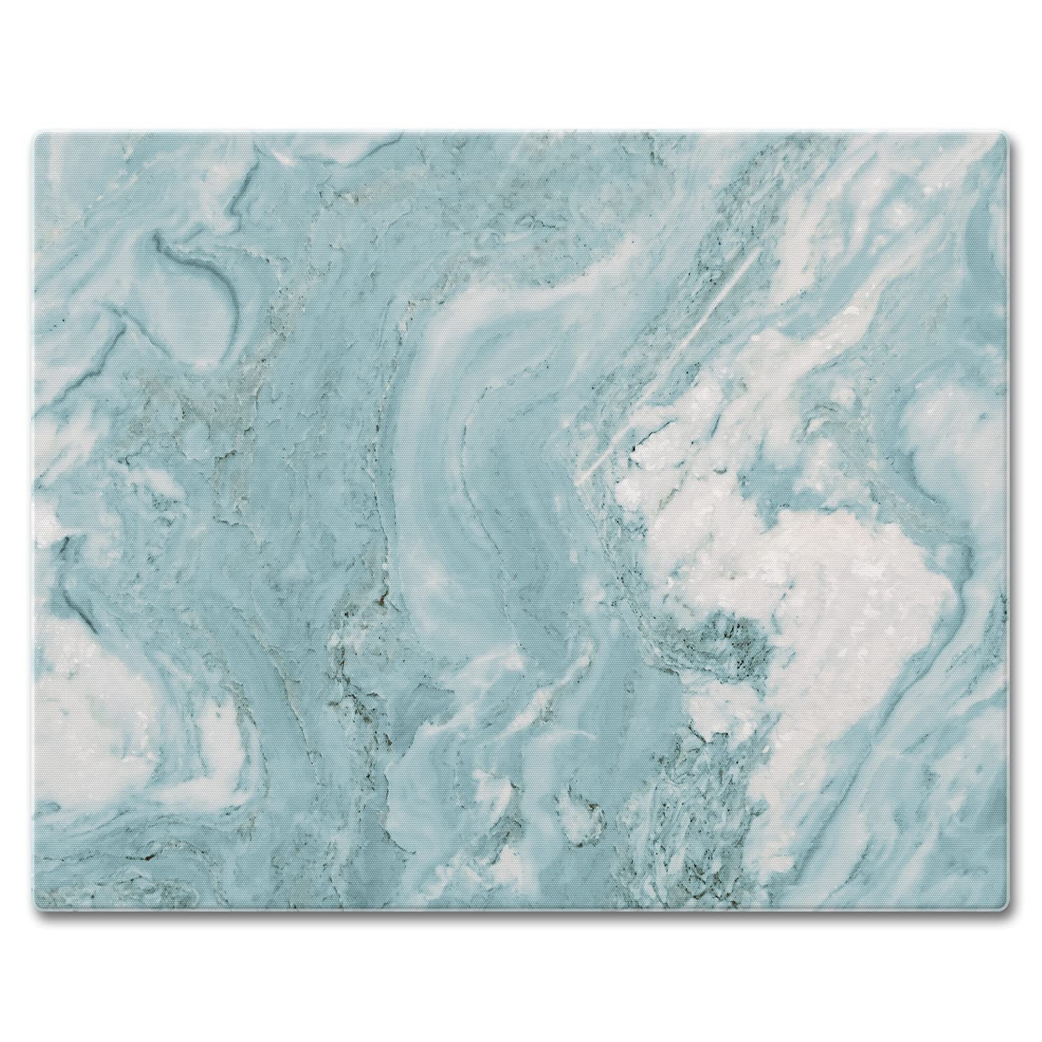 CounterArt Teal Quartz Design 3mm Tempered Glass Cutting Board 15” x 12″ |