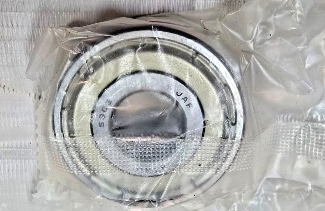 5303 ZZ Double Row Ball Bearing 17x47x22.2MM NEW JAF JAPAN BOX PACK 5303ZZ