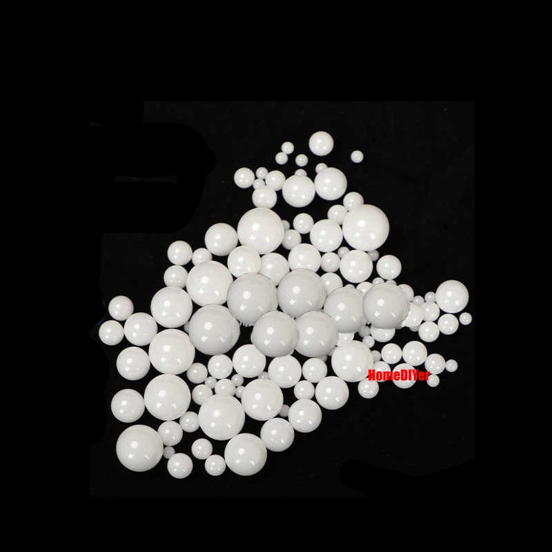 High Precision Zirconium Oxide Ceramic Bearing Balls ZRO2 Ball Diameter 1mm-30mm