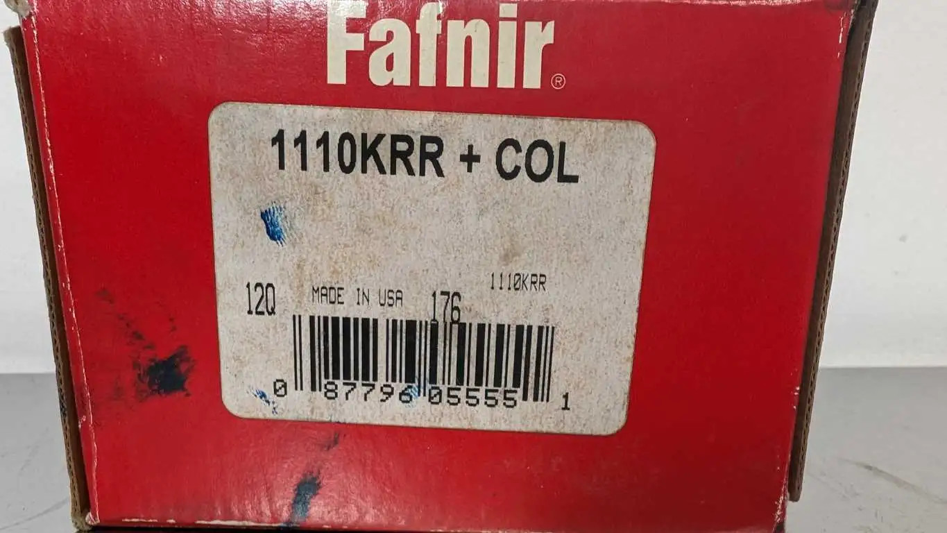Fafnir 1110KRR+COL Insert Ball Bearing not in original bag 1-5/8″ ID w/ Collar
