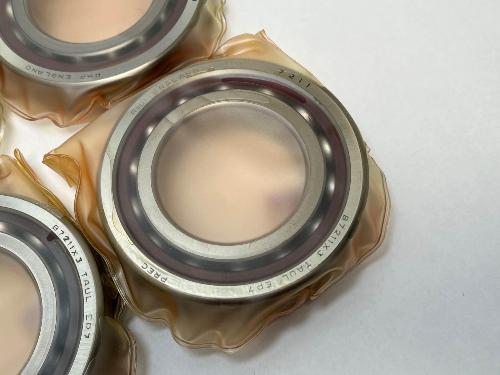 RHP 7211ETQULP4 Bearing 55x100x21mm 7211-E-T-QUL-P4 B7211X3TA4ULEP7 England 4Pcs