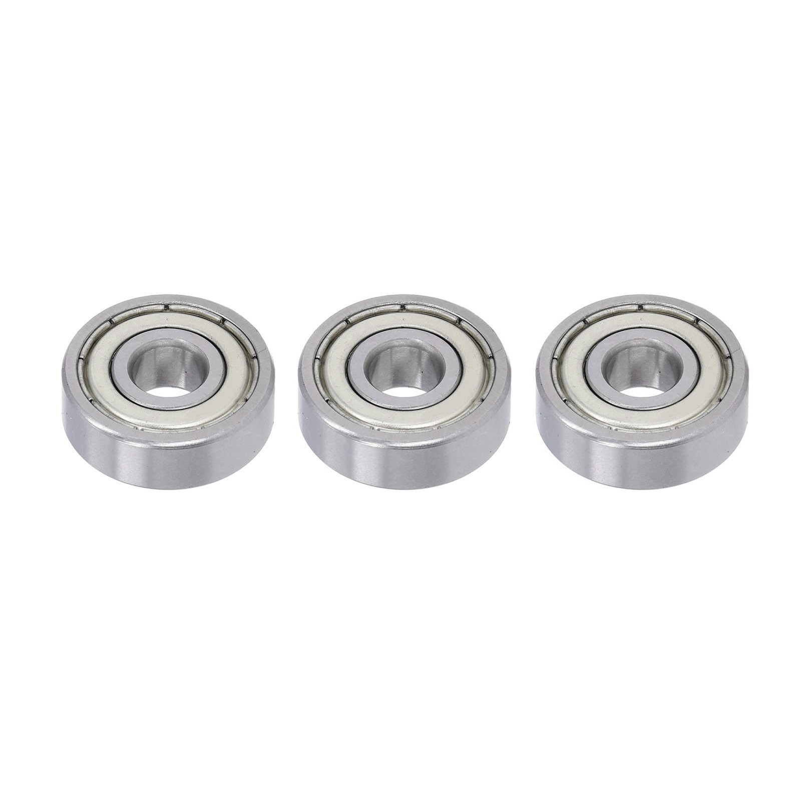 20PCS Miniature Ball Bearings Lightweight Iron Sealed Deep Groove Bearing Radial