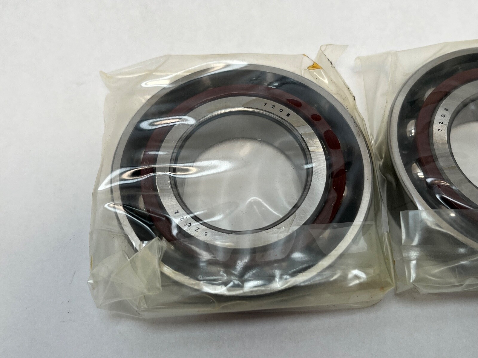SNR 7208CDUJ74 Bearing 40x80x18 mm 7208-C-T-DUL-P4 7208-C-DU-J74 France 2 Pcs