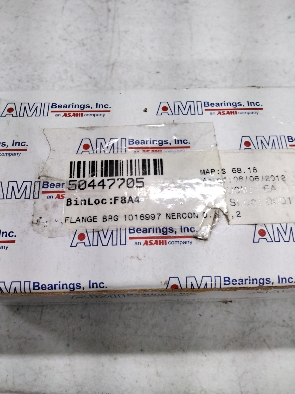 NEW Ami Bearings 2-bolt Termoplastik Housing Bearing Pt# Bnfl4-12mz2nzcw