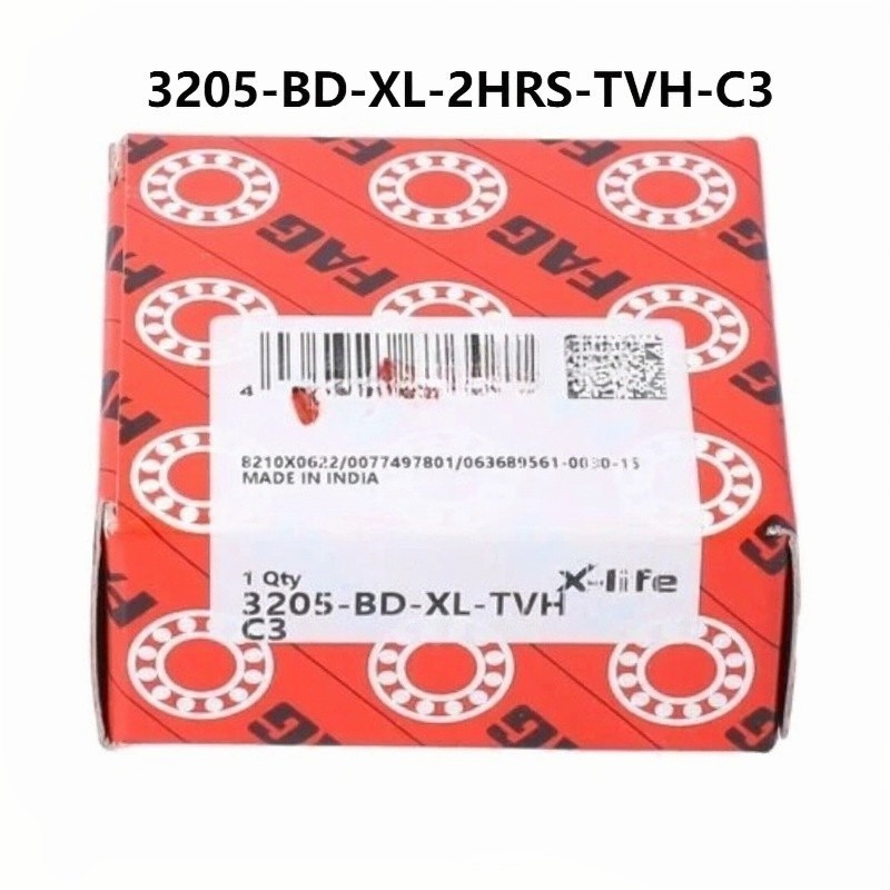 1PC NEW FAG 3205-BD-XL-2HRS-TVH-C3 Double Row Angular Contact Ball Bearing