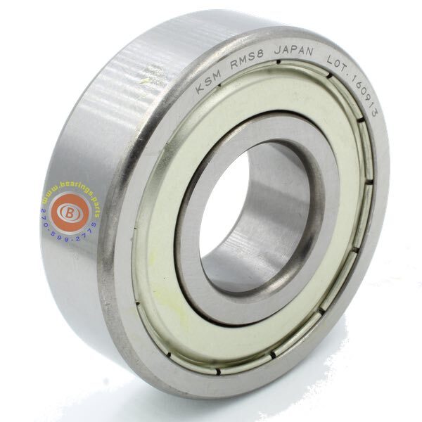 RMS8-ZZ Ball Bearing 1×2-1/2×3/4 Shielded- KSM Japan