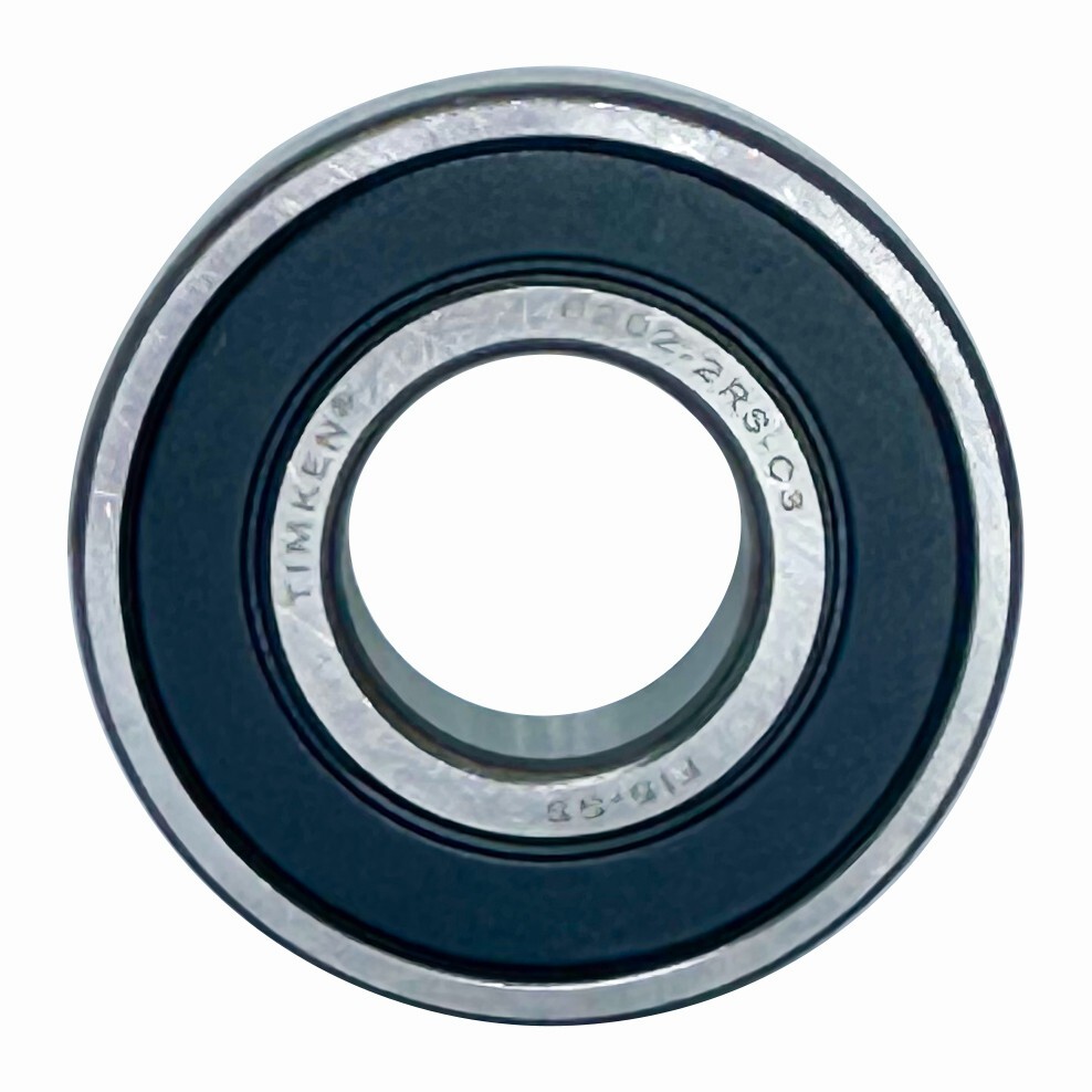 2PACK TIMKEN 6202-2RSC3 C3 Clearance 15X35X11MM Double Rubber Seal Ball Bearings