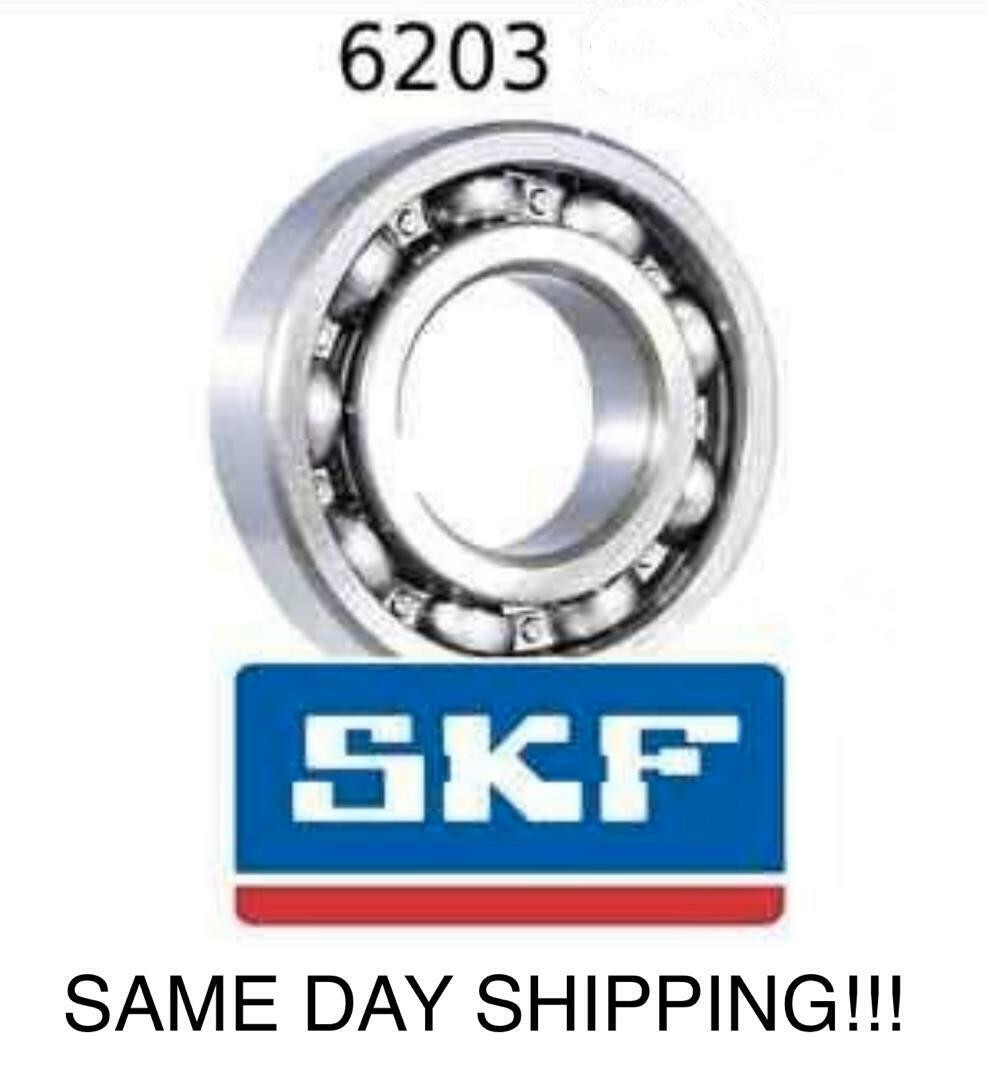 SKF 6203JEM Deep Groove Ball Bearing 17x40x12 (mm)