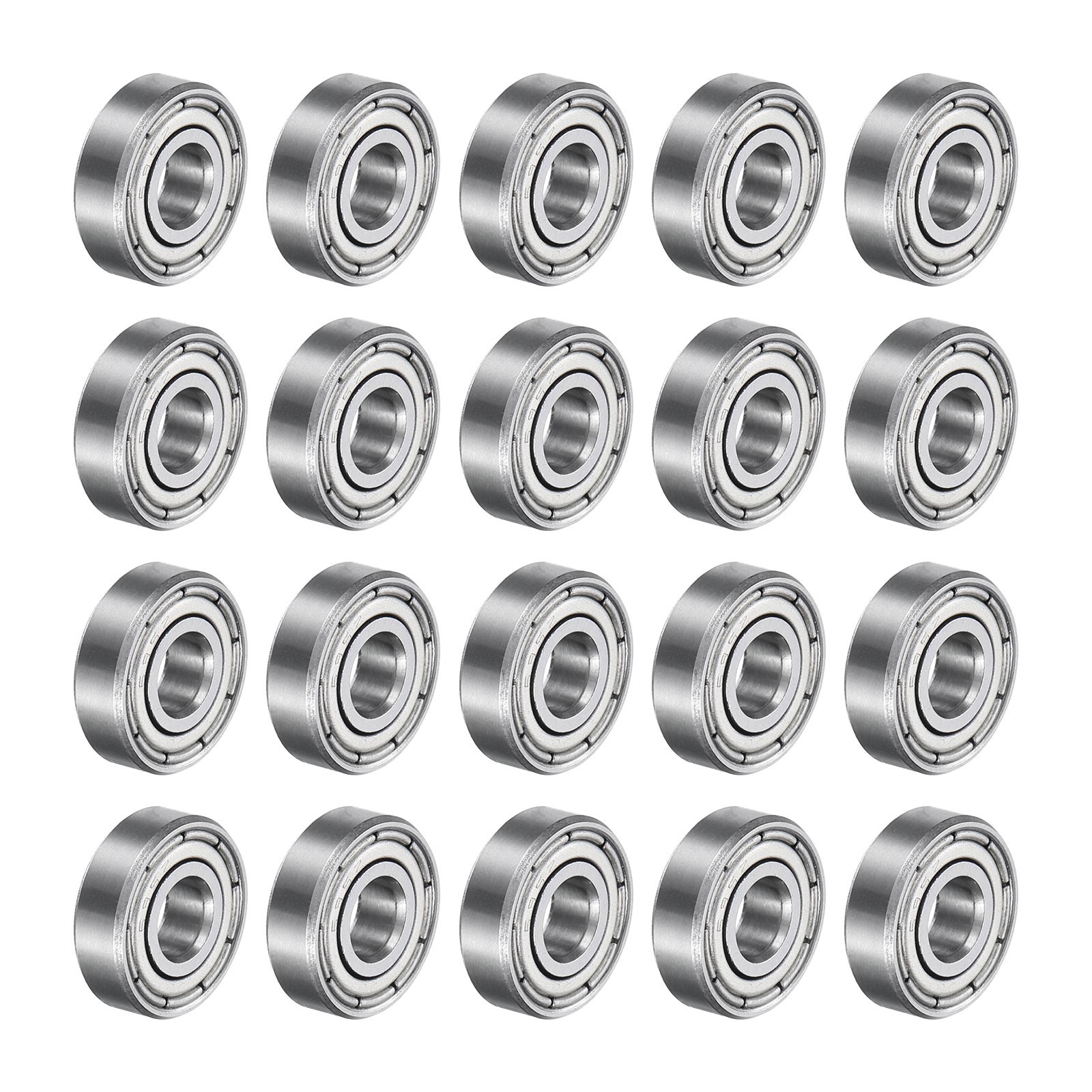 20pcs 695ZZ 5x13x4mm Sealed Ball Bearings, for P0 (ABEC 1)