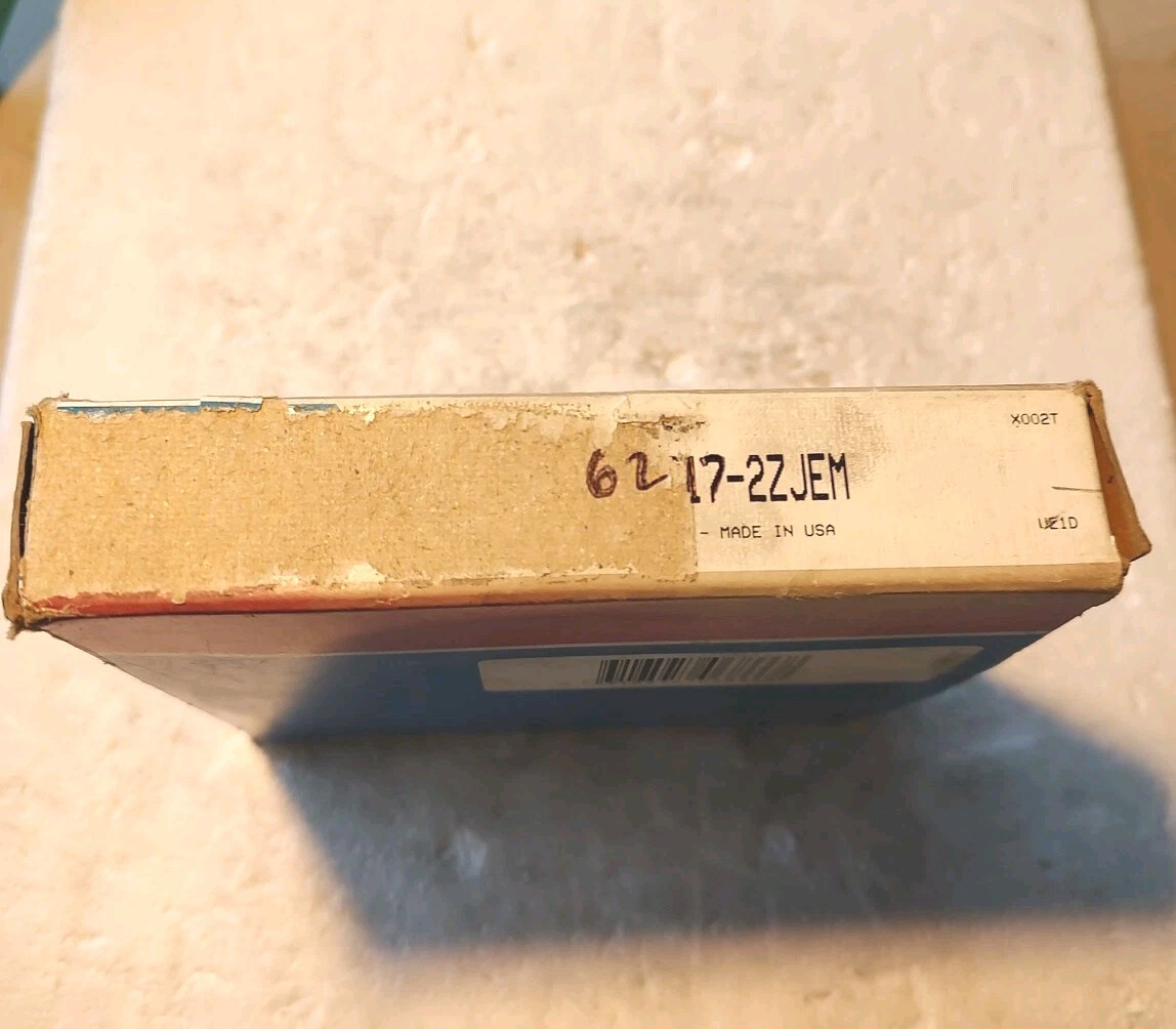 NOS SKF 6217-2ZJEM Double Shielded 85x150x28 Made In USA