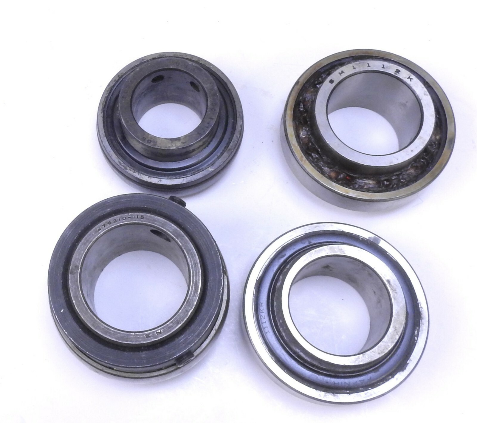 Lot of 4 Ball Bearing N3 479210-115, i 90 1-1/2 , SM 1112K, Fafnir 1112 KR