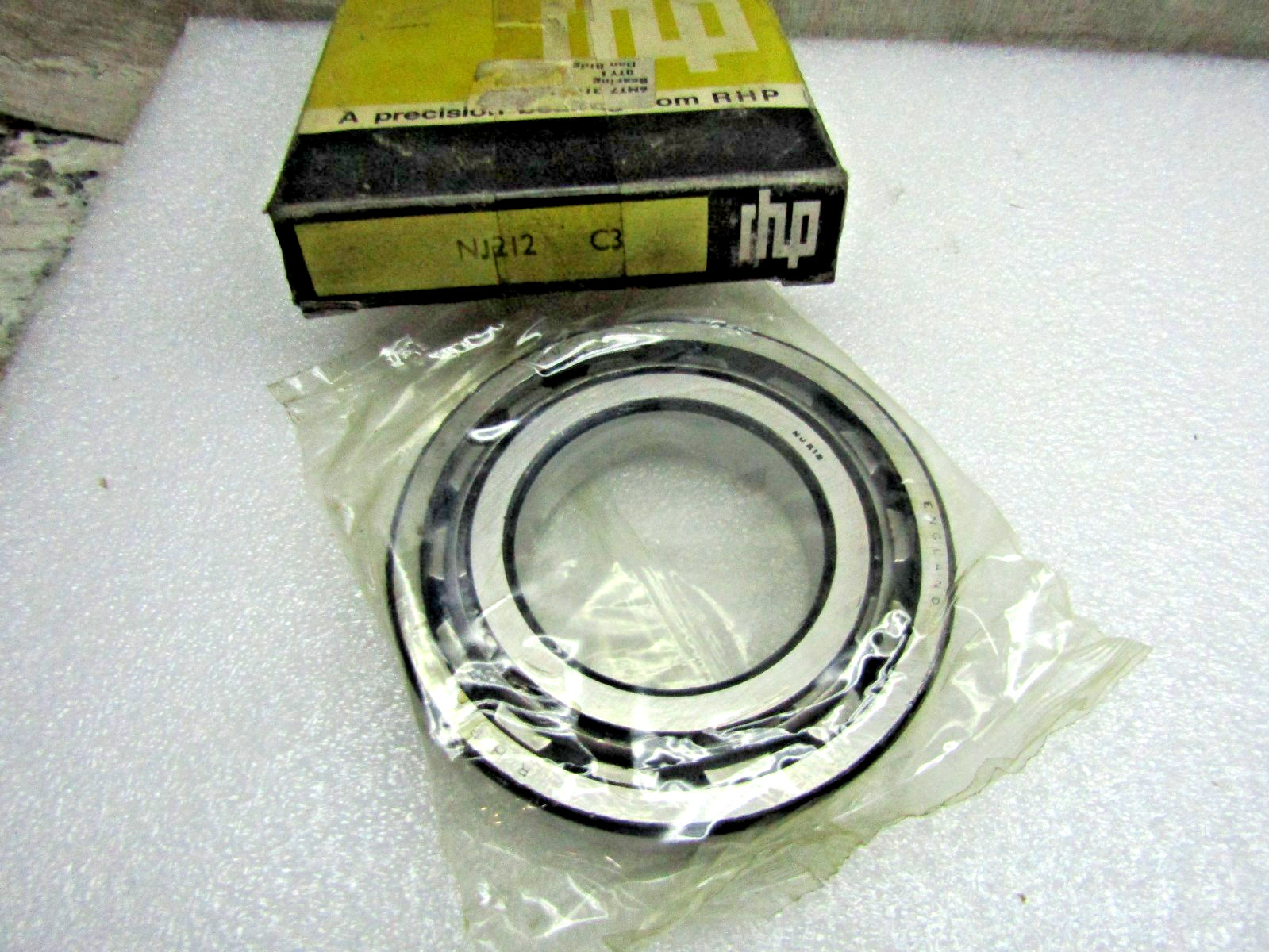 RHP NJ212 C3 60mm X 110mm X 22mm Cylindrical Roller Bearing