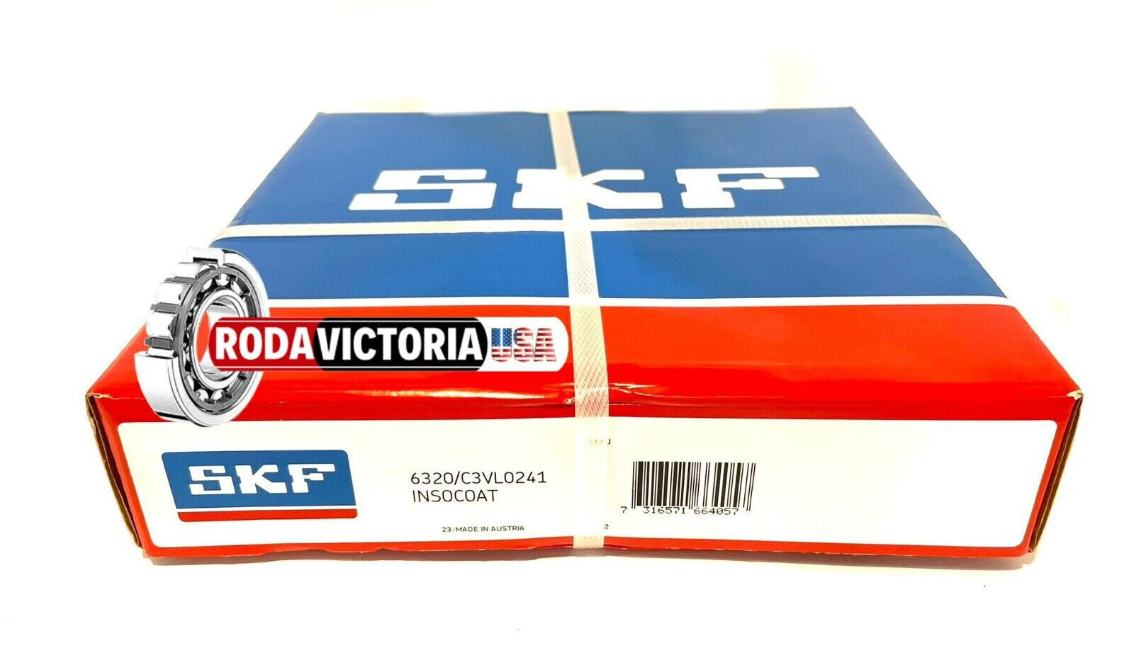 SKF 6320/C3VL0241 DEEP GROOVE BALL BEARING INSOCOAT BRGS – 100x215x47mm